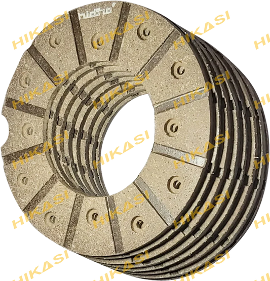 (HI-1141 O/s) DRY BRAKE LININGS, Mah. B-275 / PT/ 
HMT(12 H,6.5")