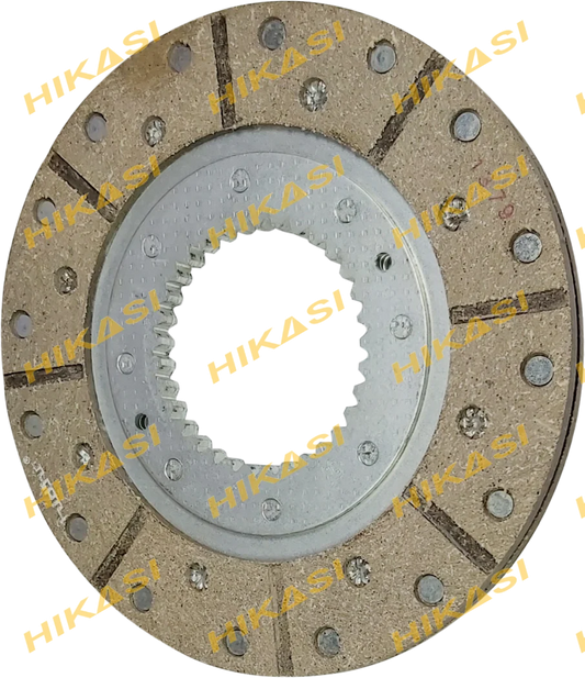 (HI-1379) DRY BRAKE PLATE, Ford 3610 / FT-60 (24 hole)(33T,9")