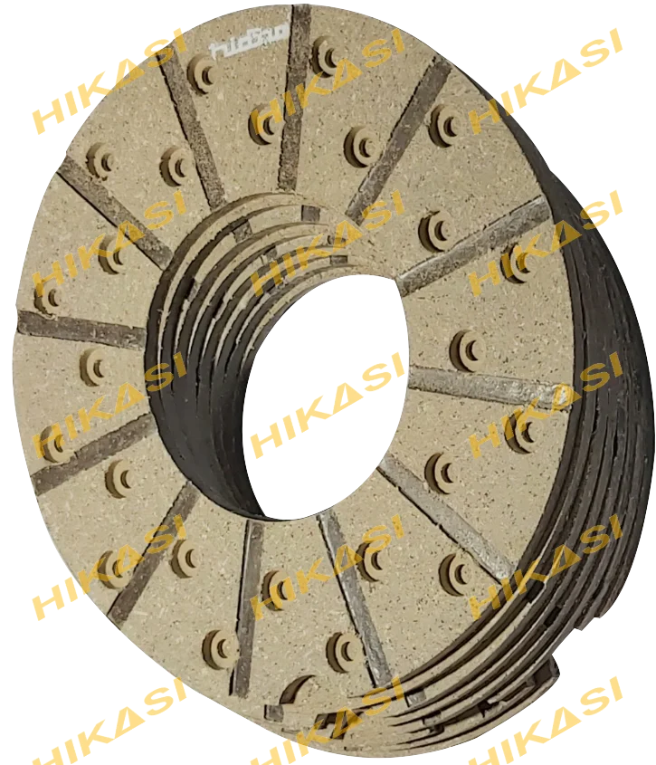 (HI-1146 O/s) DRY BRAKE LININGS, Mah. Arj O/s (24 H, 7.5")
