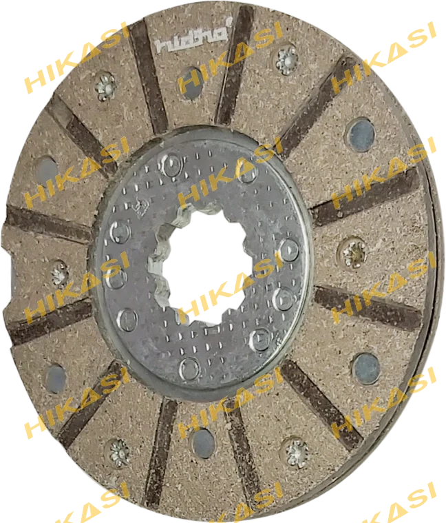 (HI-1283) DRY BRAKE PLATE, Mah./ Inter. (12 Hole)(10T,6.5")