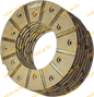 (HI-1142) DRY BRAKE LININGS, Swj 724, 735 (12 H,6.5")