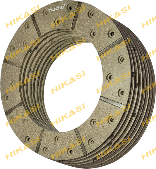 (HI-1148 O/s) DRY BRAKE LININGS, MF 245, 135, 3610, FT 60  O/s (24 H, 9")