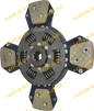 (HI-1432) CLUTCH PLATES, Preet  (4 Fan)(8T,11")