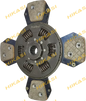 (HI-1394) CLUTCH PLATES, Same Greaves  (4 Fan)(14T,11")