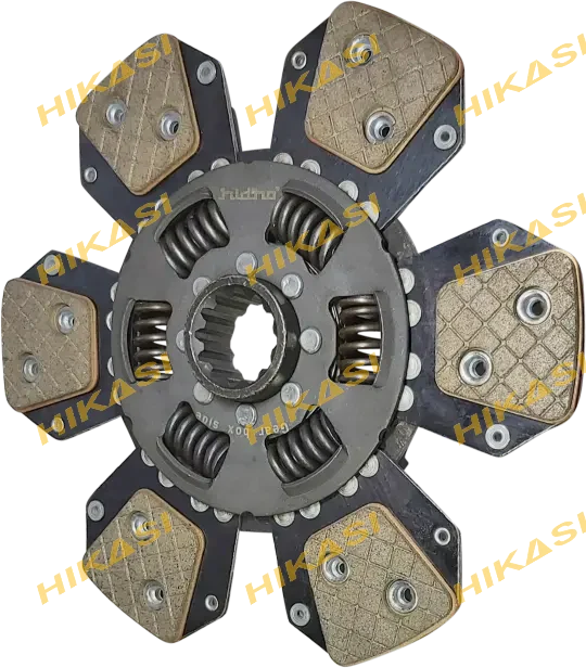 (HI-1414A) CLUTCH PLATES, Preet  (6 Fan)(12T,11")