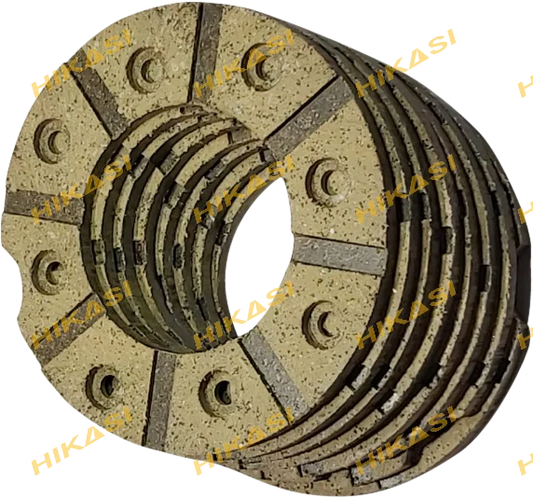 (HI-1140 O/s) DRY BRAKE LININGS, Mah. Yuvraj  O/s  (8 H,4")
