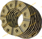 (HI-1140 O/s) DRY BRAKE LININGS, Mah. Yuvraj  O/s  (8 H,4")