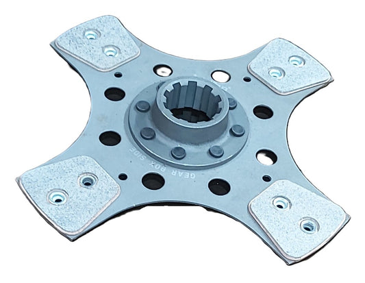 (HI-1281) CLUTCH PLATES, Mah. (No Spr.)  (4 Fan) PTO(10T,11")